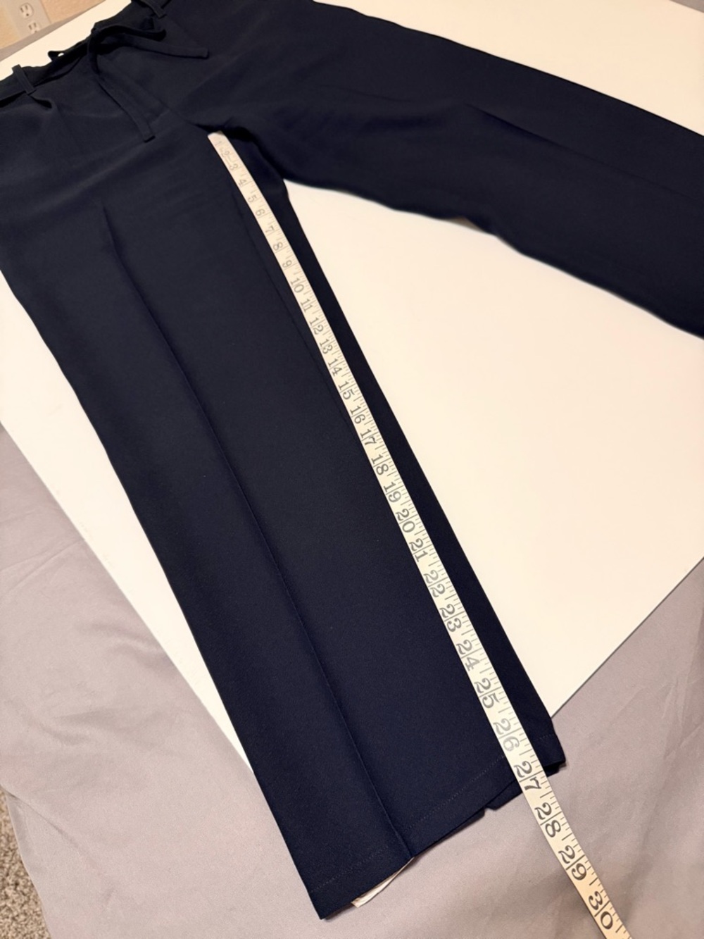 BROCHU WALKER The Dion Pleat Front Pant, black, size S - Picture 6 of 15